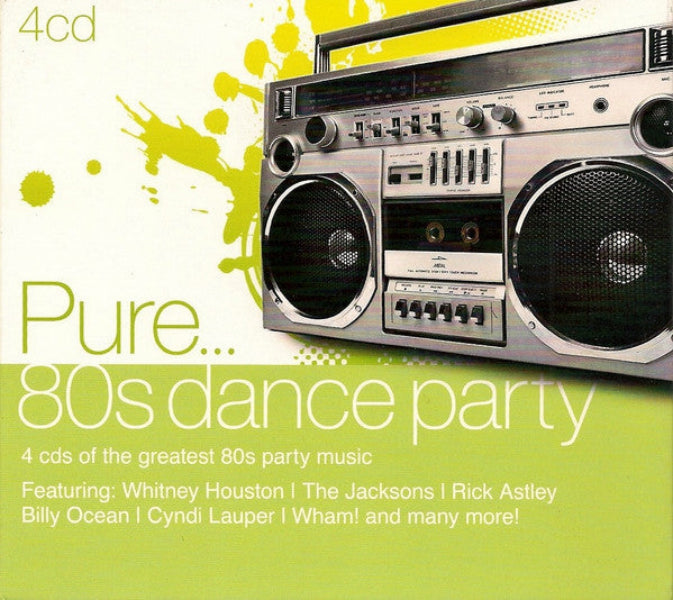 Various : Pure... 80s Dance Party (4xCD, Comp)