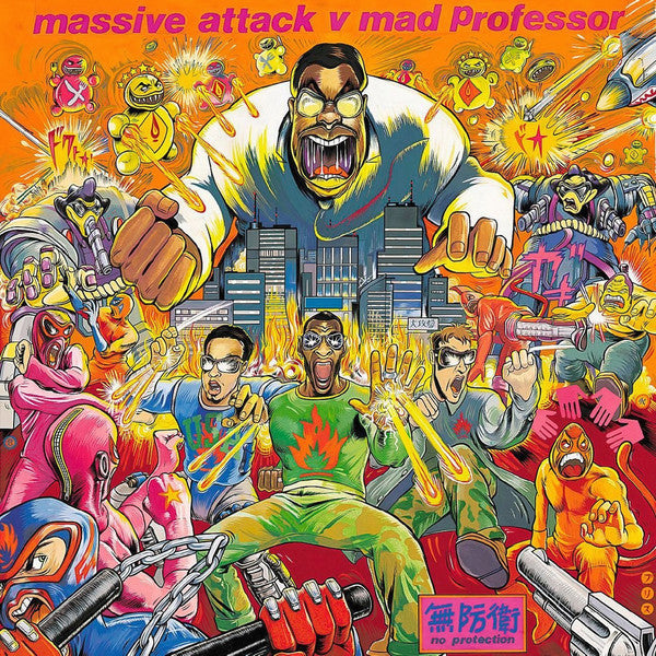 Massive Attack V Mad Professor : No Protection (CD, Album, RP)