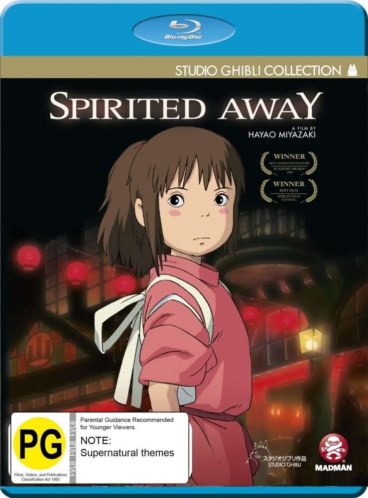Spirited Away Blu Ray