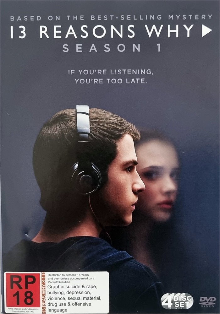 13 Reasons Why - Season 1 (DVD) - Vinyl Kitchen