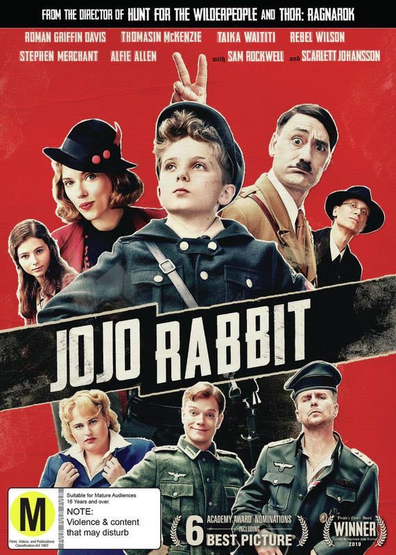 Jojo Rabbit (DVD) Brand New - 2019