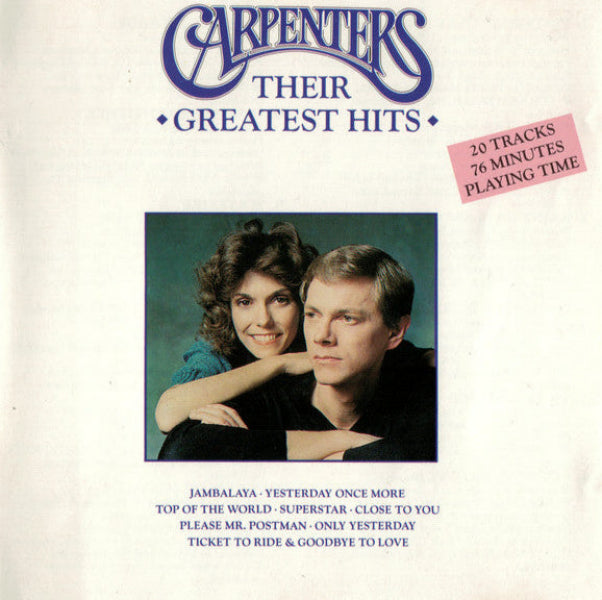 Carpenters : Their Greatest Hits (CD, Comp, RE)