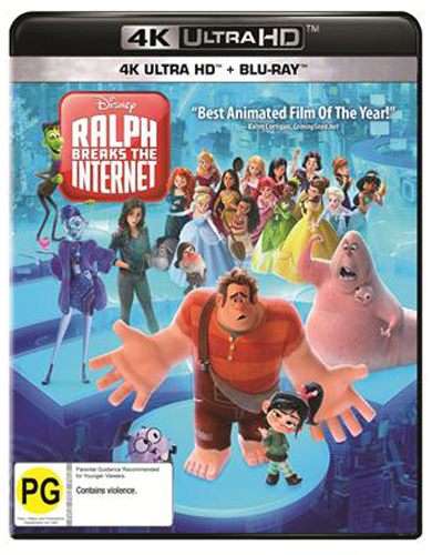 Ralph Breaks the Internet 4K UHD + Blu Ray