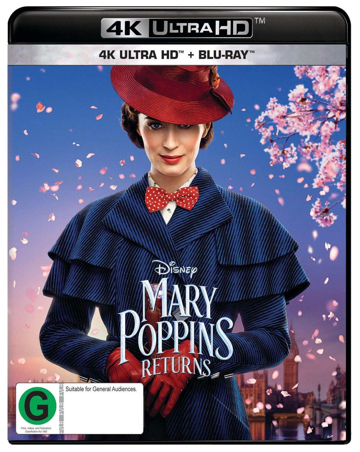 Mary Poppins Returns 4K UHD + Blu Ray