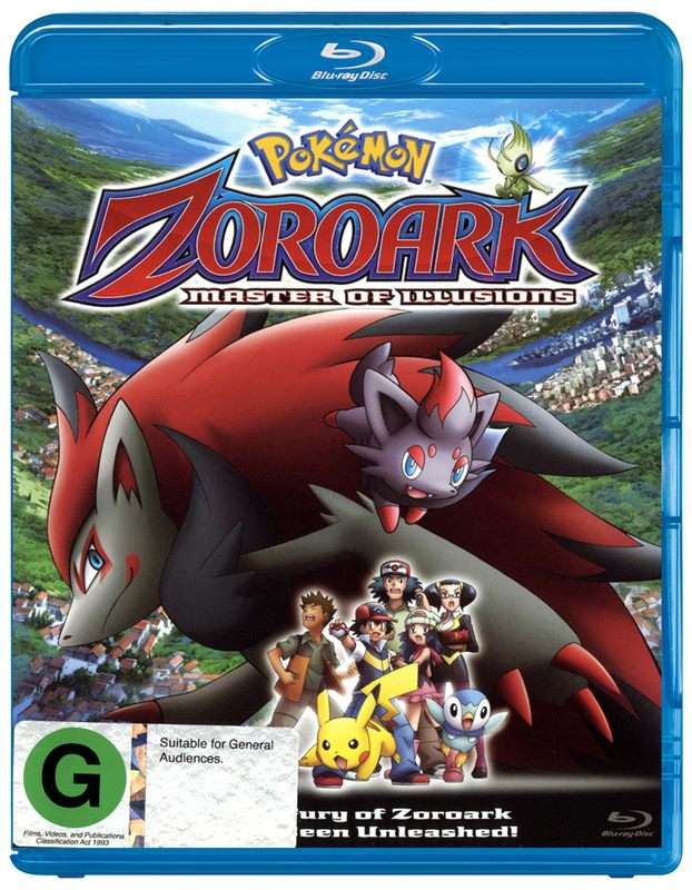 Pokemon Movie 13: Zoroark and the Master Illusion Blu Ray