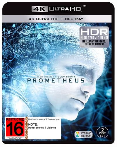 Prometheus (4K UHD + Blu-ray)