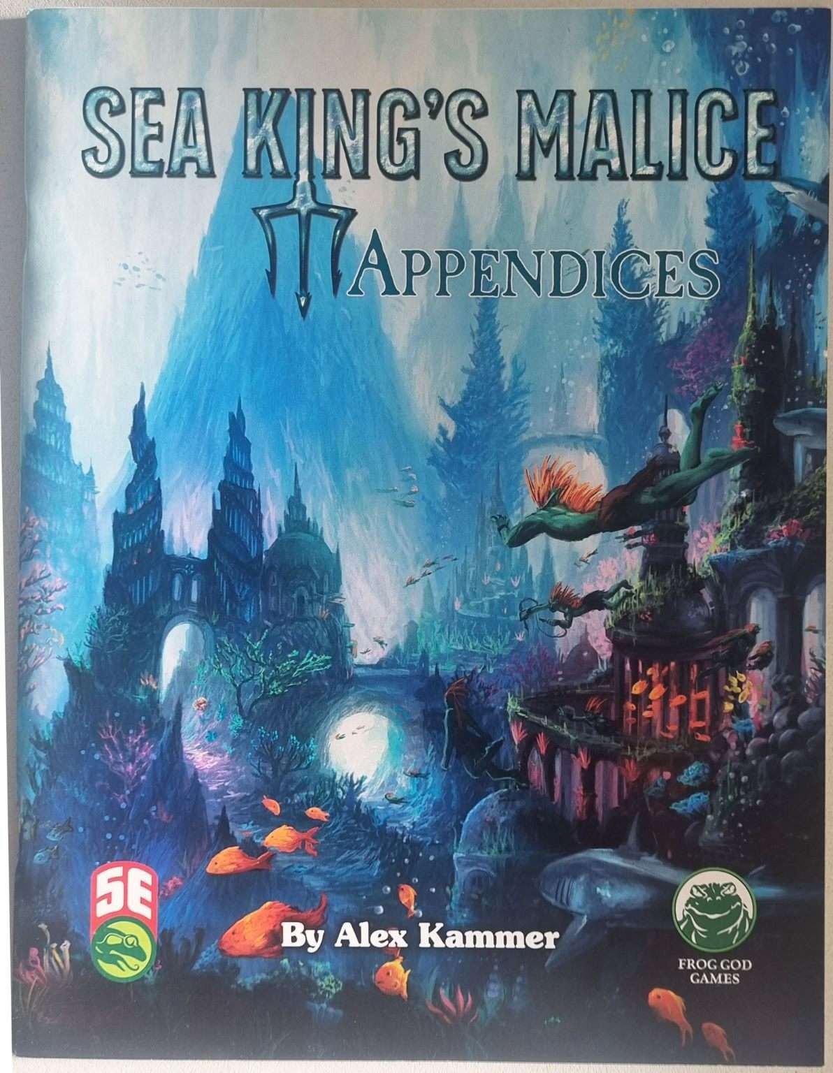 Sea Kings Malice Appendices - D&D 5th Edition (5e) Frog God Games