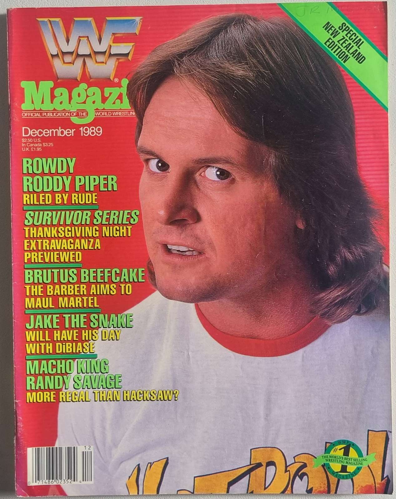 WWF Magazine - December 1989