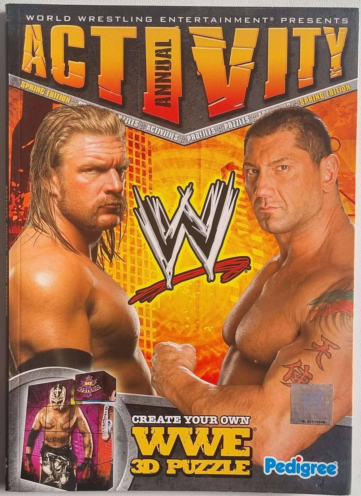 WWE Activity Annual Spring Edition Magazine