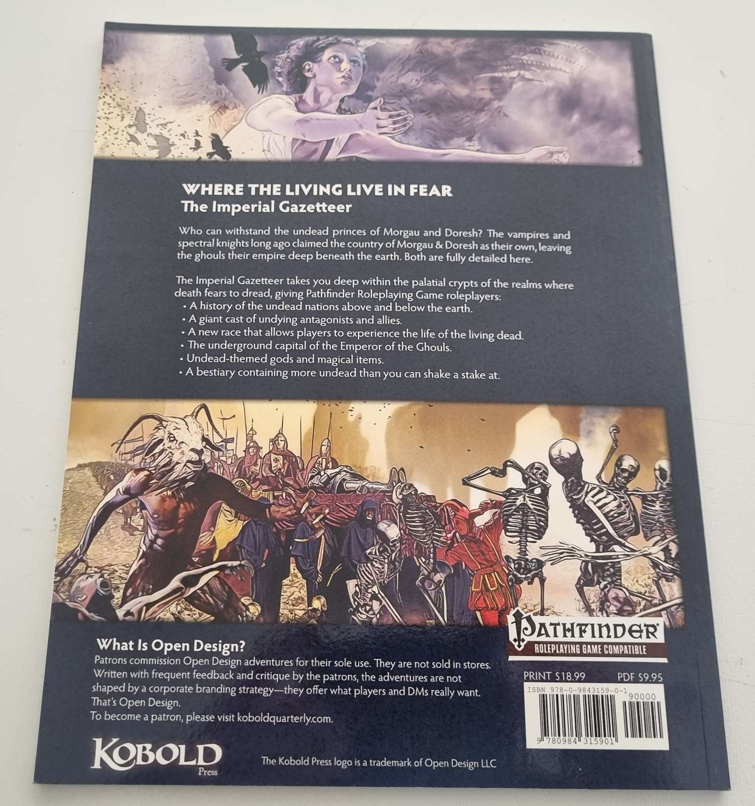 Pathfinder: Imperial Gazetteer Ghouls & Vampires of the Midgard Campaign Setting