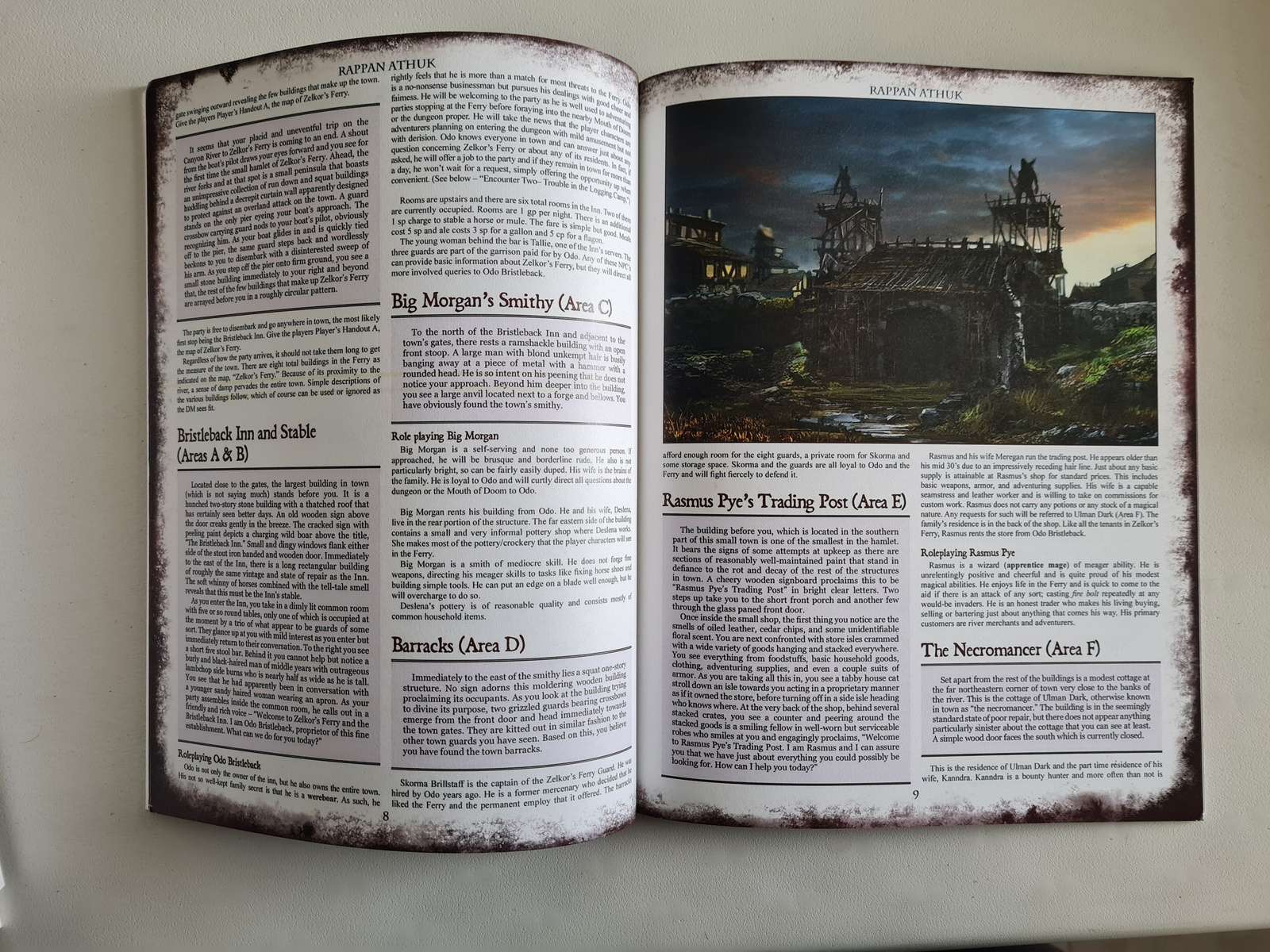 Rappan Athuk - Adventures in Zelkor's Ferry - D&D 5th Edition 5e