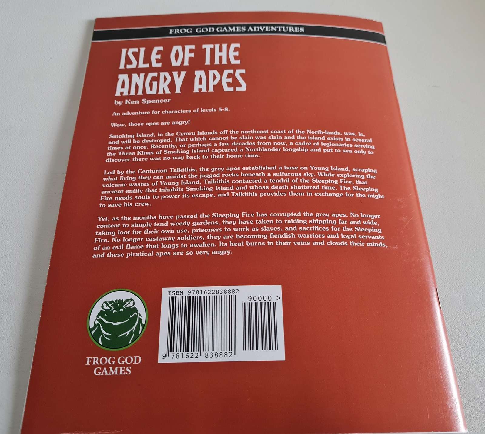 Isle of the Angry Apes - D&D 5th Edition 5e