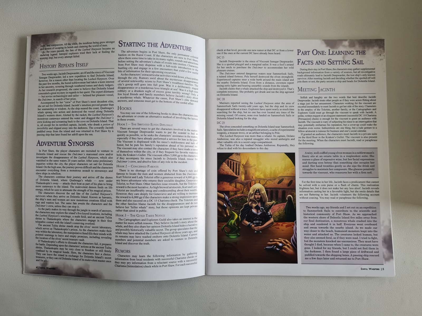 Sinful Whispers - D&D 5th Edition 5e