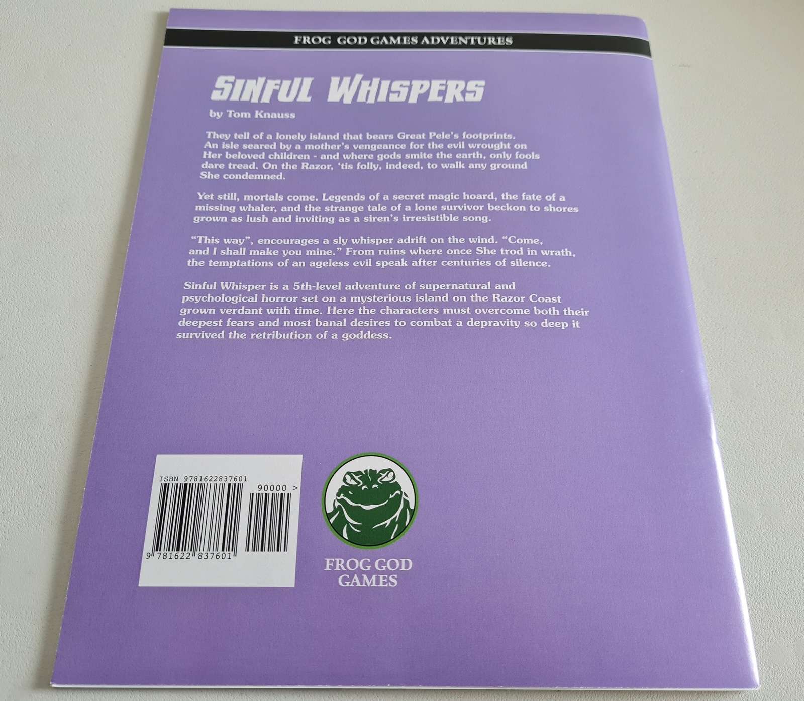 Sinful Whispers - D&D 5th Edition 5e