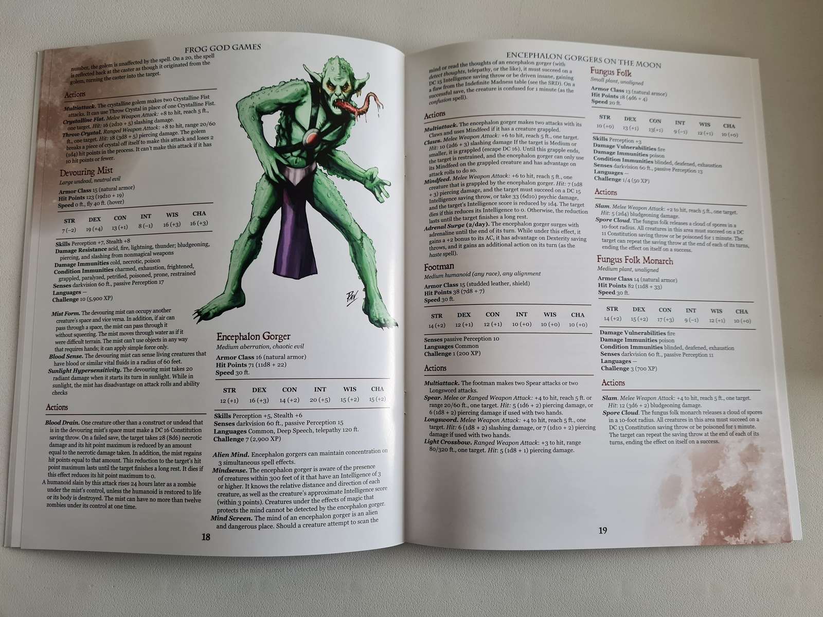 Encephalon Gorgers on the Moon - D&D 5th Edition 5e