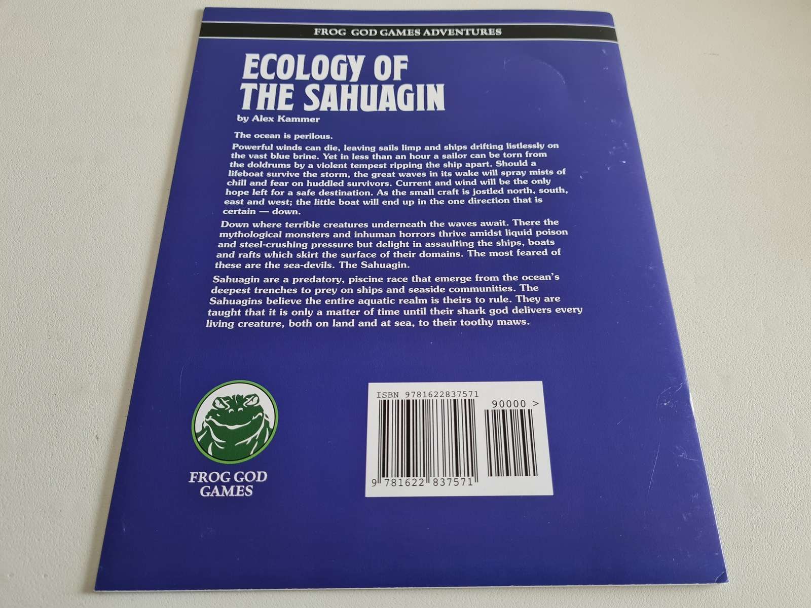 Ecology of the Sahuagin - D&D 5th Edition 5e & Swords & Wizardy