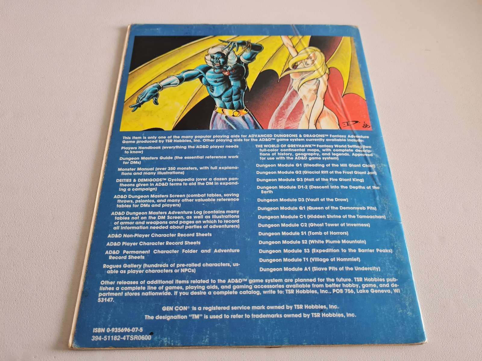 Advanced Dungeons and Dragons Module - Vault of the Drow D3