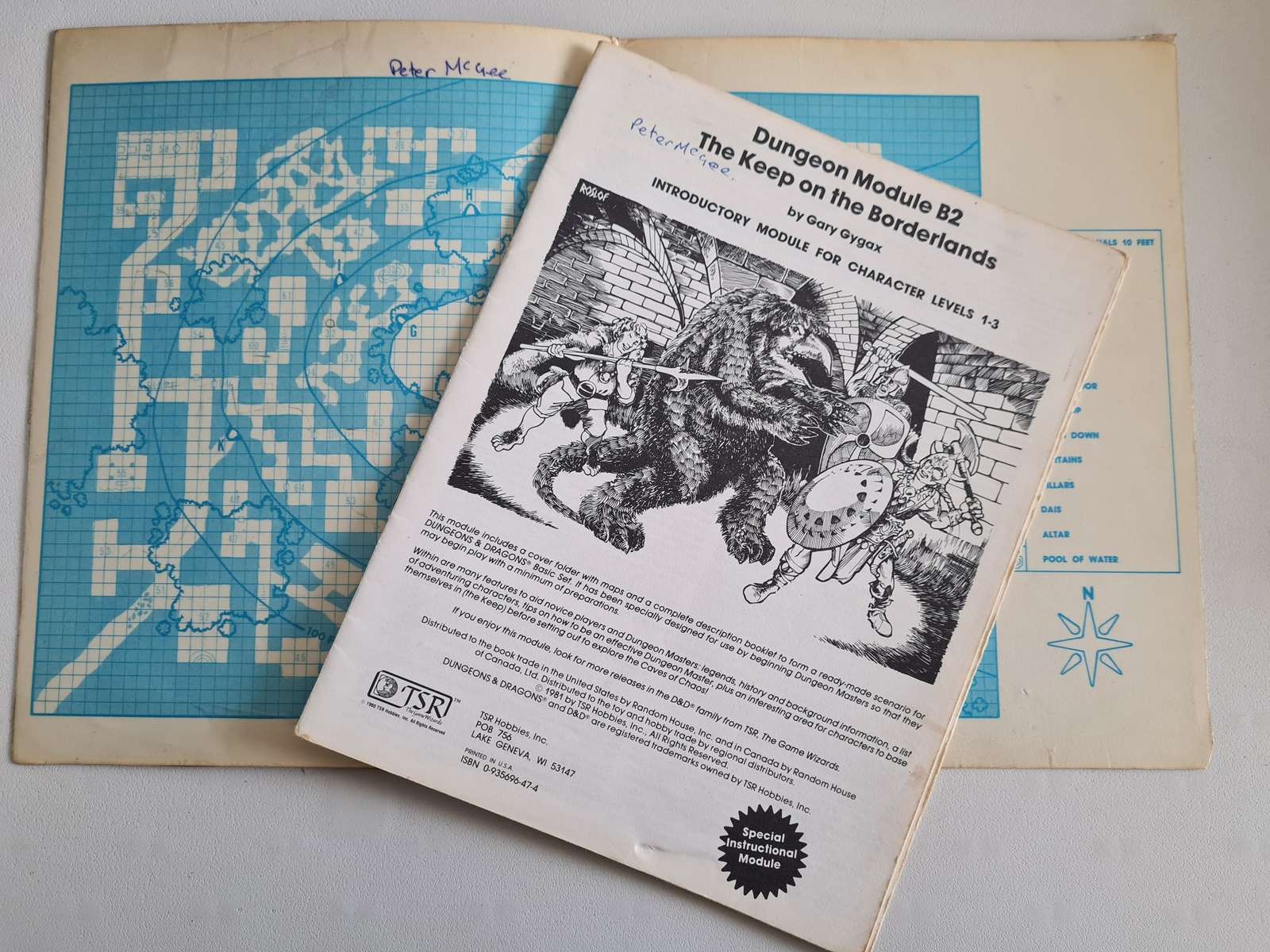 Dungeons & Dragons Module - The Keep of the Borderlands B2