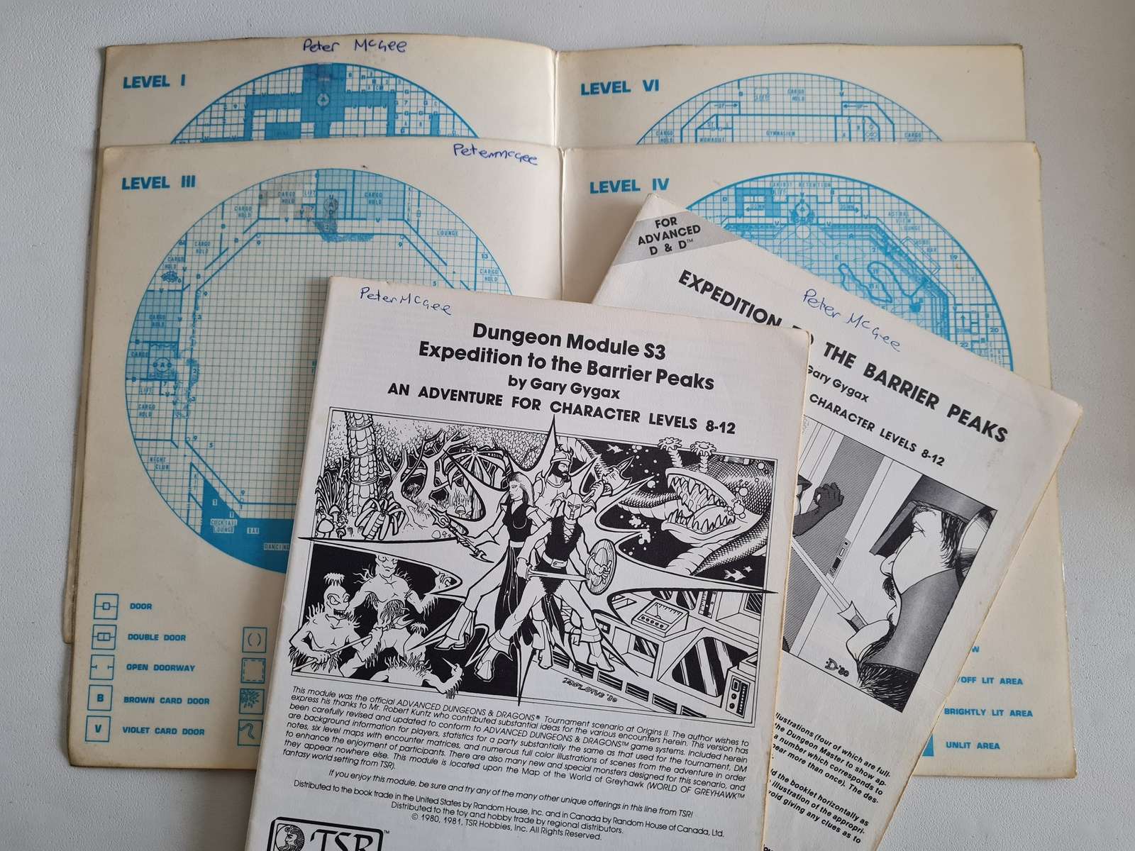 AD&D Module - Expedition to the Barrier Peaks S3