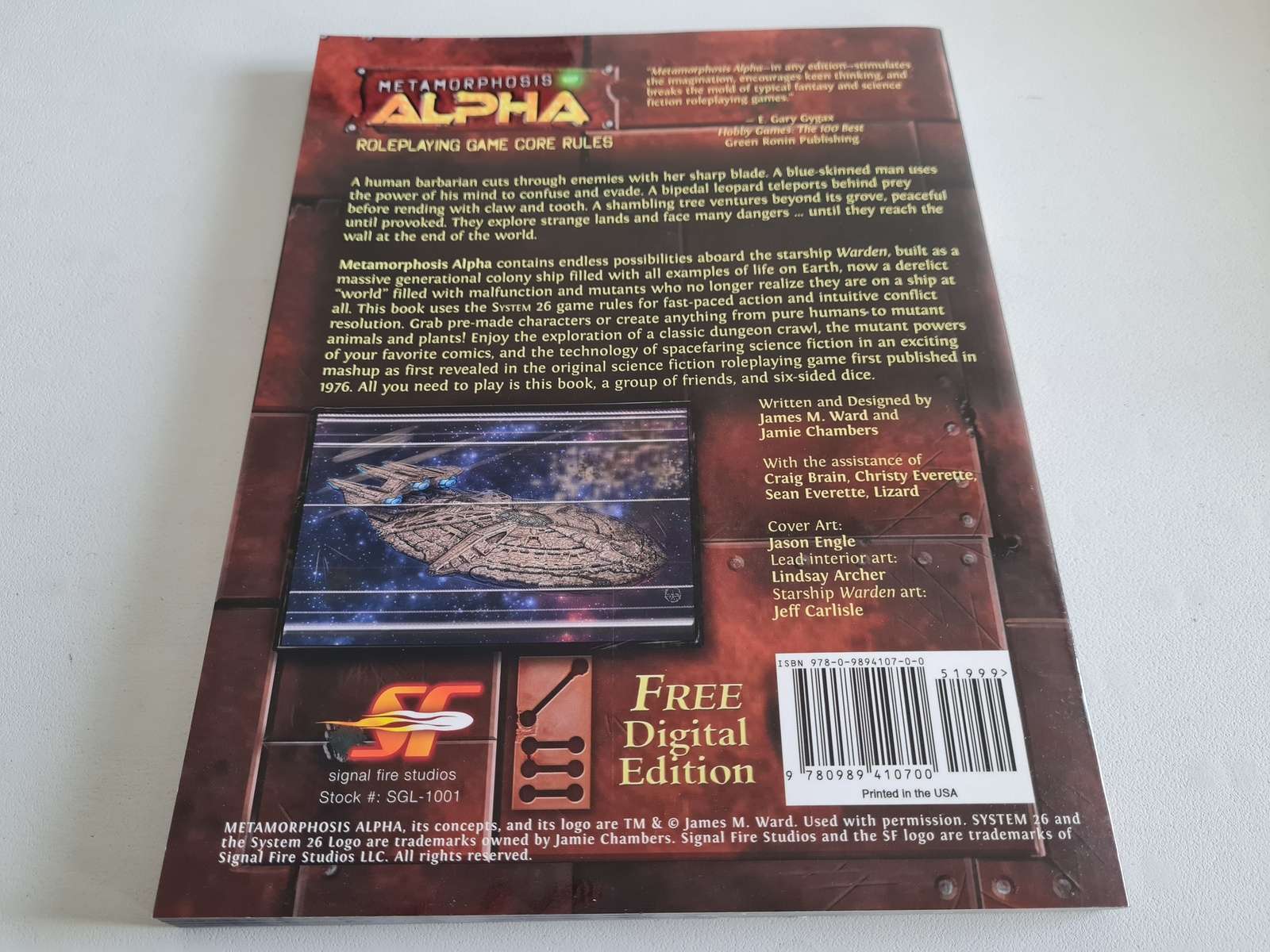 Metamorphosis Alpha - Roleplaying Game - Corebook