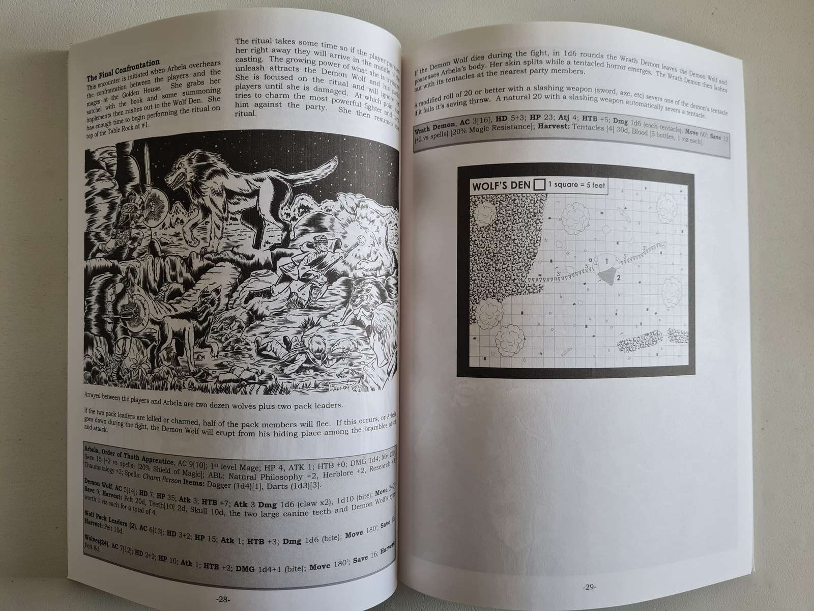 Scourge of the Demon Wolf Majestic Wilderlands Sourcebook