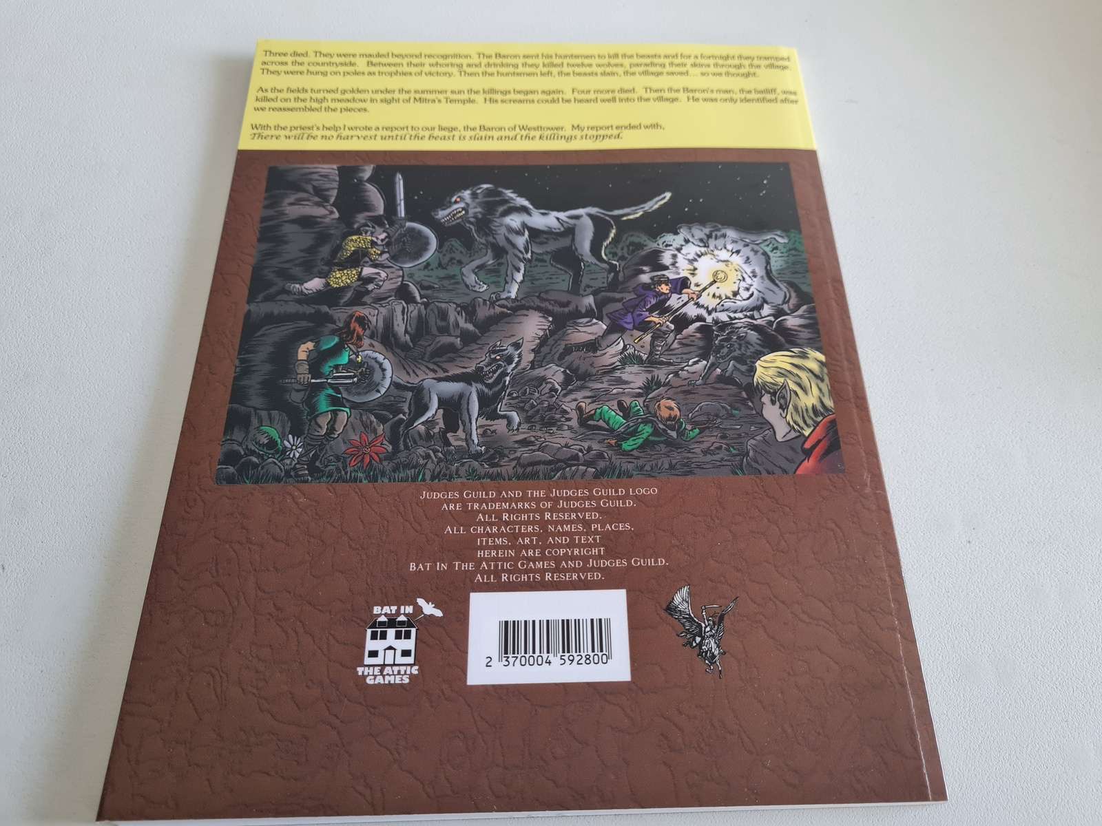 Scourge of the Demon Wolf Majestic Wilderlands Sourcebook