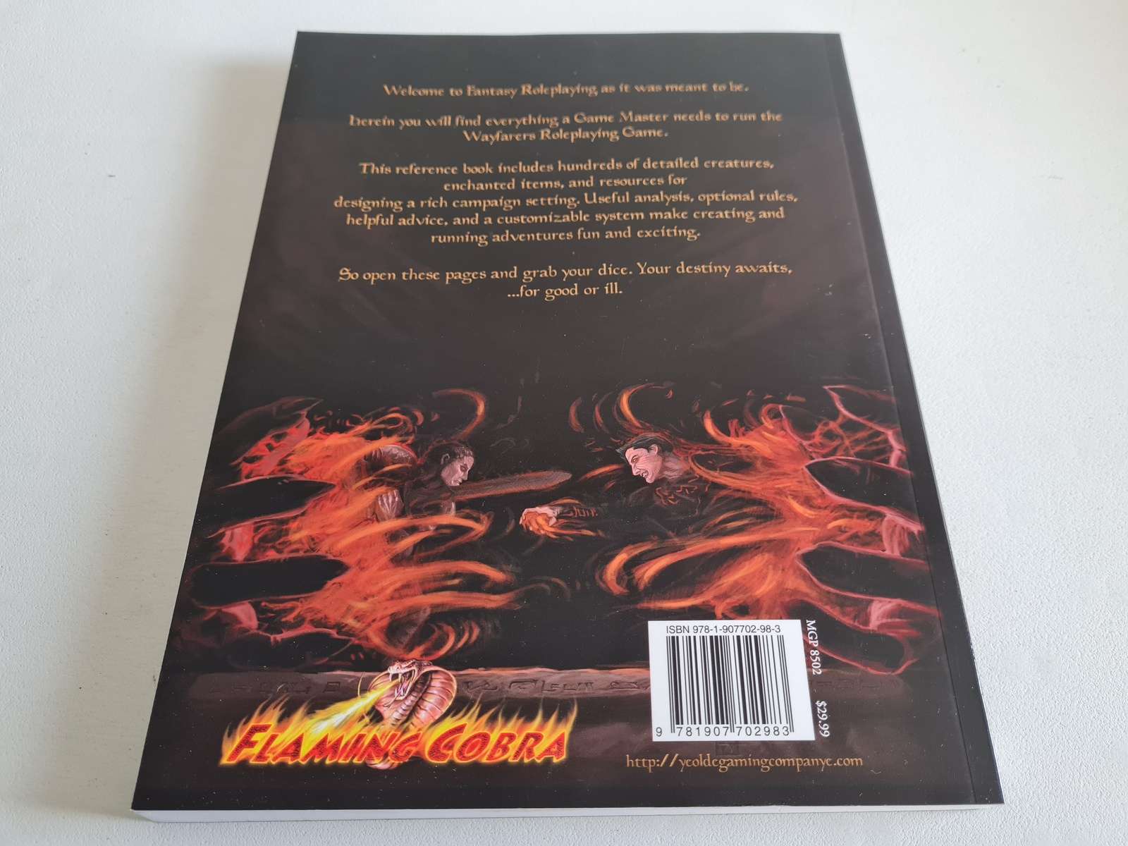 Wayfarers Fantasy Roleplaying Game - Game Master's Reference Book