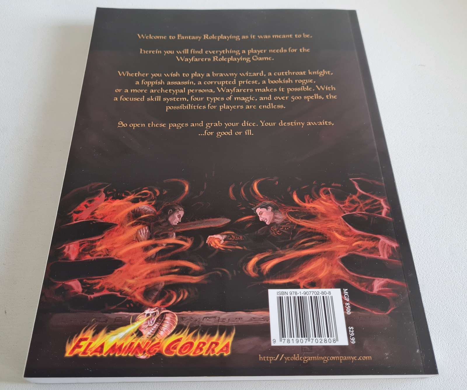 Wayfarers Fantasy Roleplaying Game - Player's Reference Book