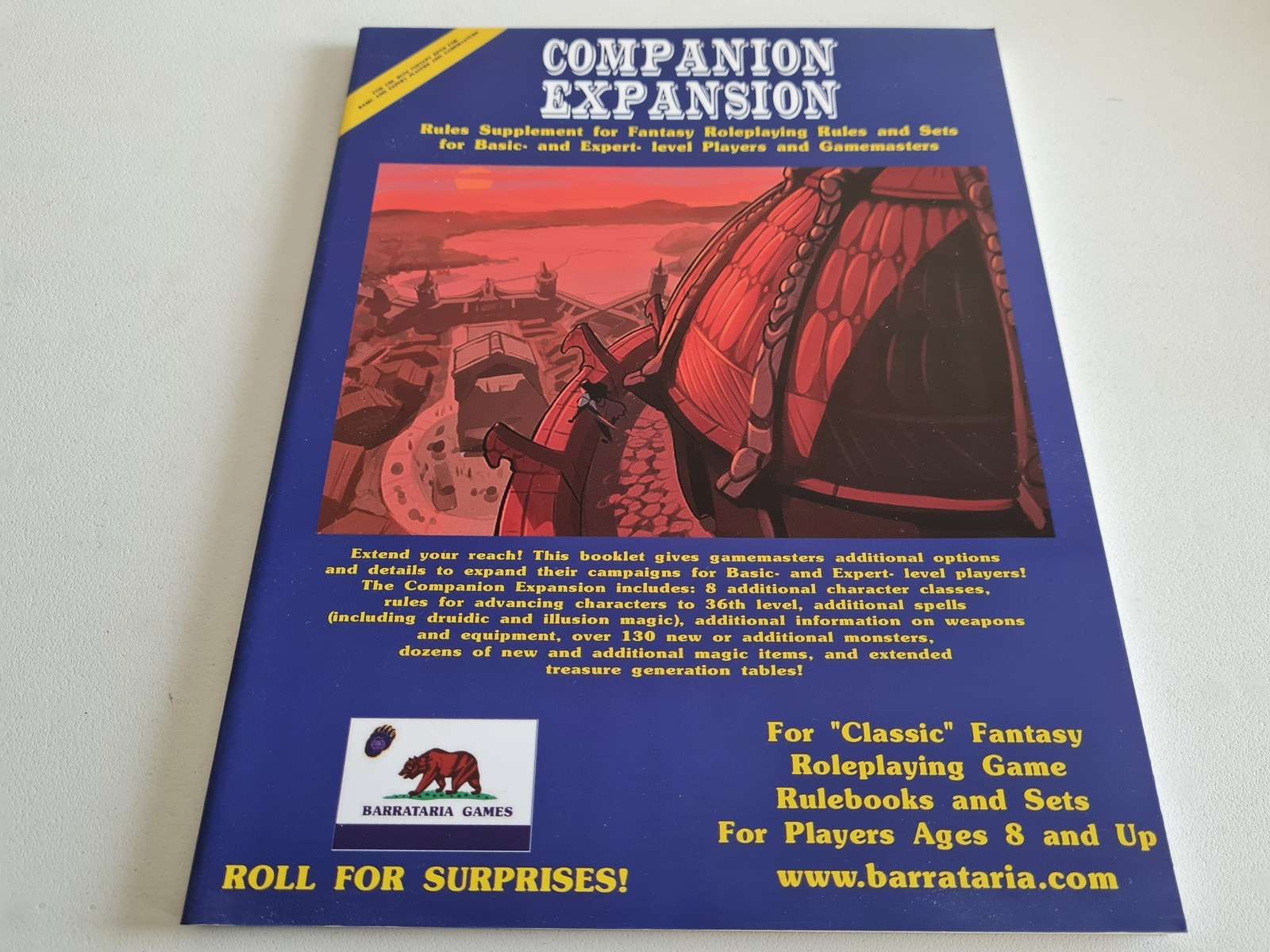 Companion Expansion (RPG Supplement)