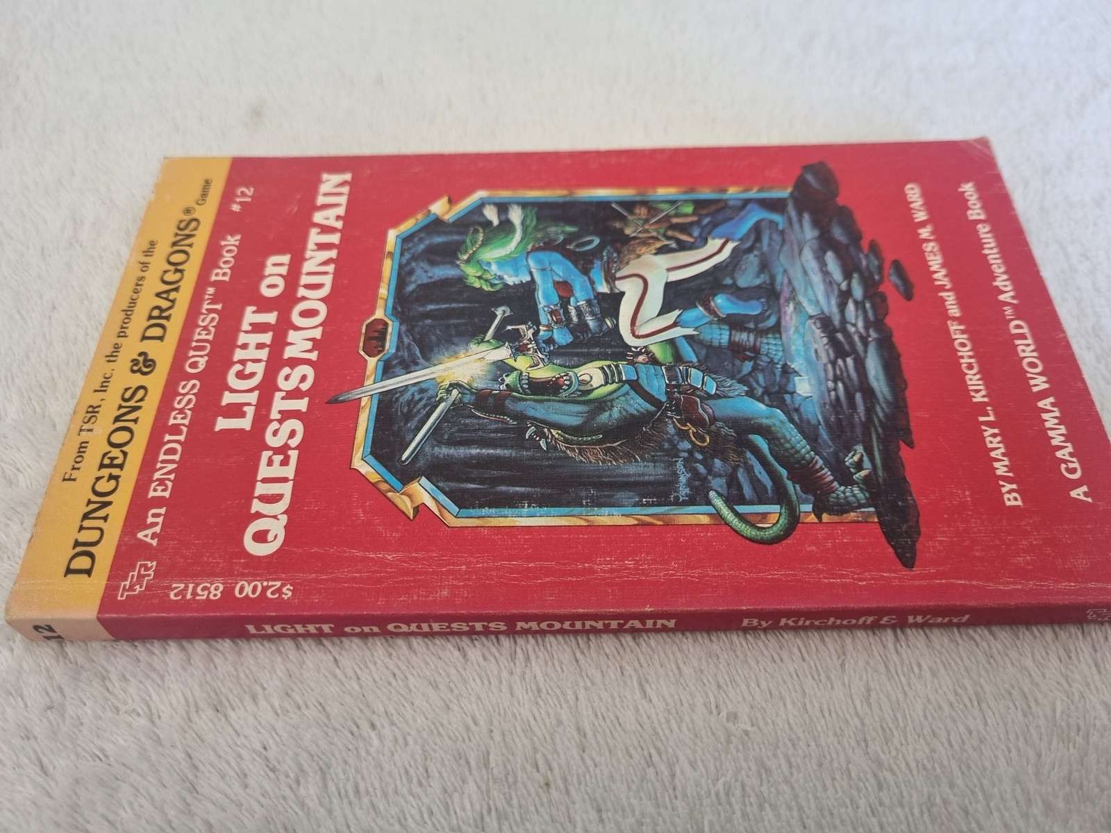 D&D Endless Quest Book - Light on Quests Mountain #12