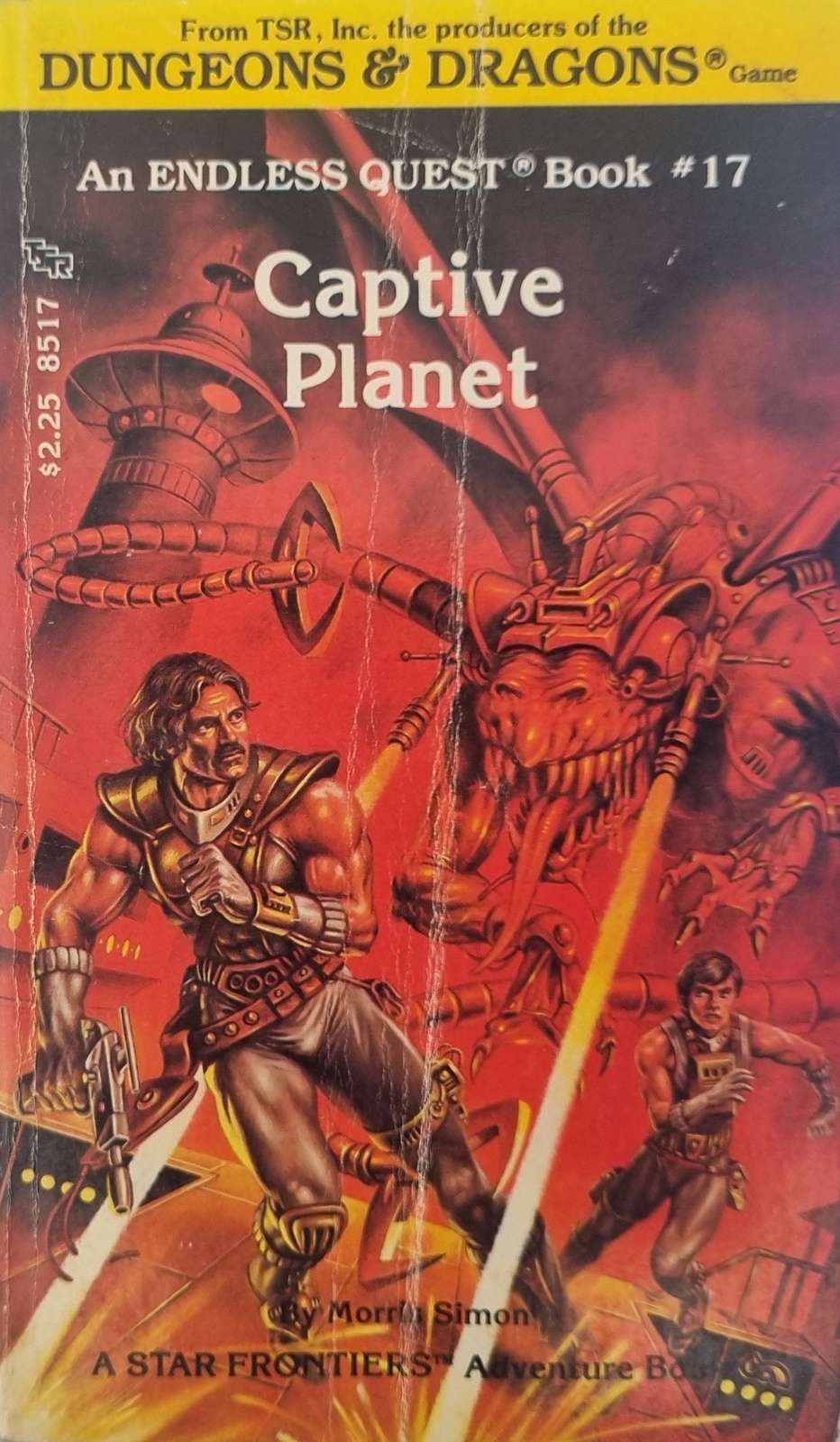 D&D Endless Quest Book - Captive Planet #17