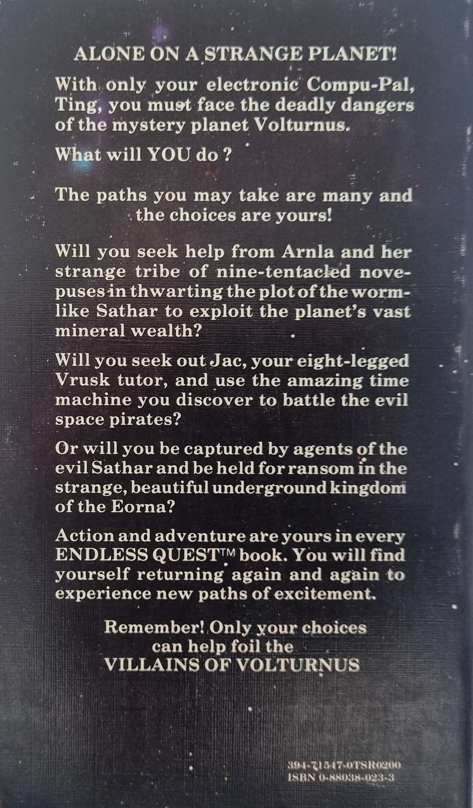 D&D Endless Quest Book - Villains of Volturnus #8