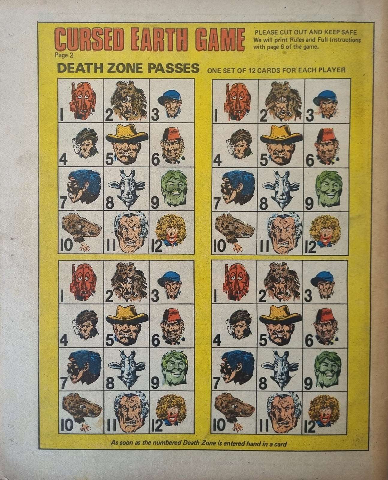 2000 AD Prog #77 Rare Banned Issue