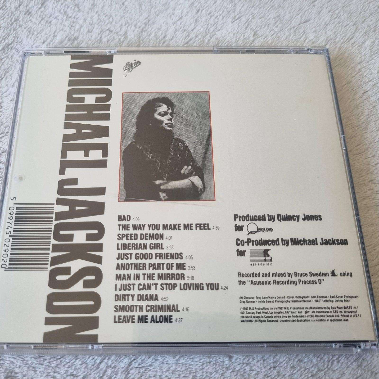 Michael Jackson - Bad CD