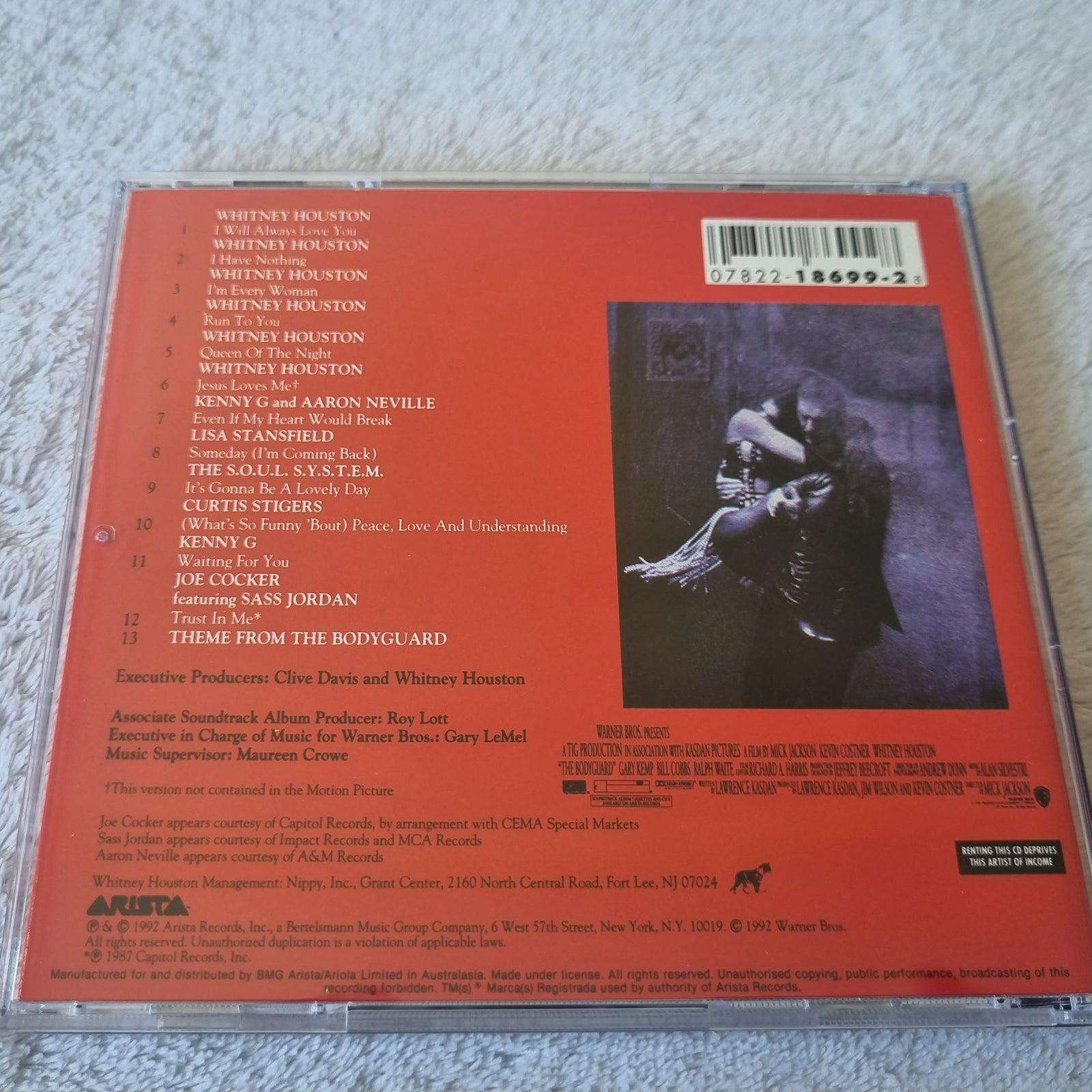 The Bodyguard Original Soundtrack CD