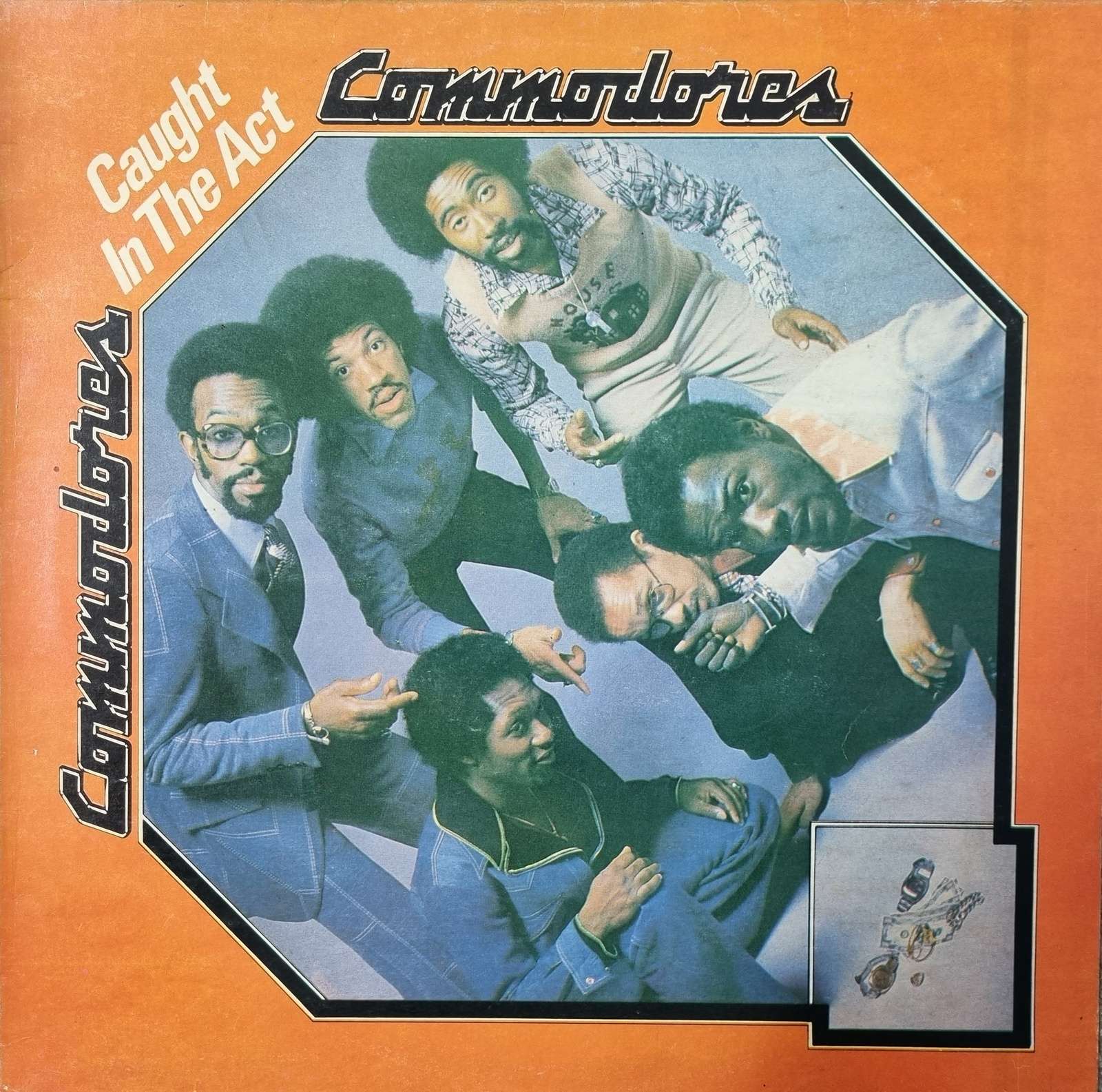 Commodores - Caught in the Act LP