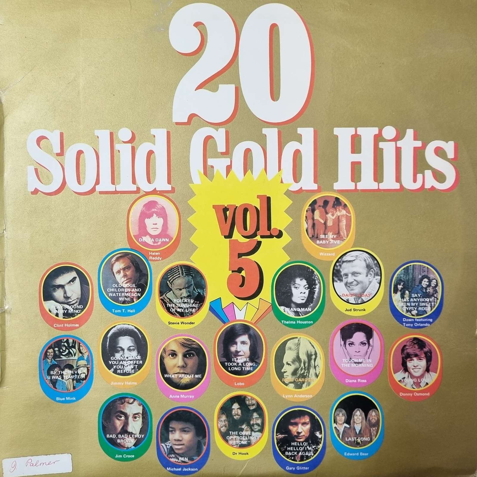 20 Solid Gold Hits Vol. 5 LP