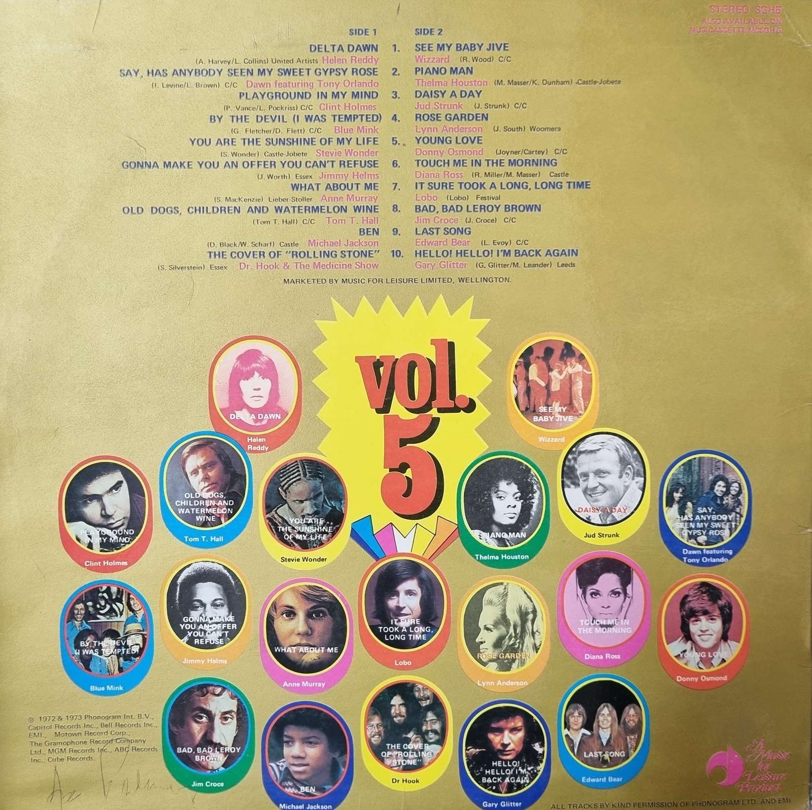 20 Solid Gold Hits Vol. 5 LP