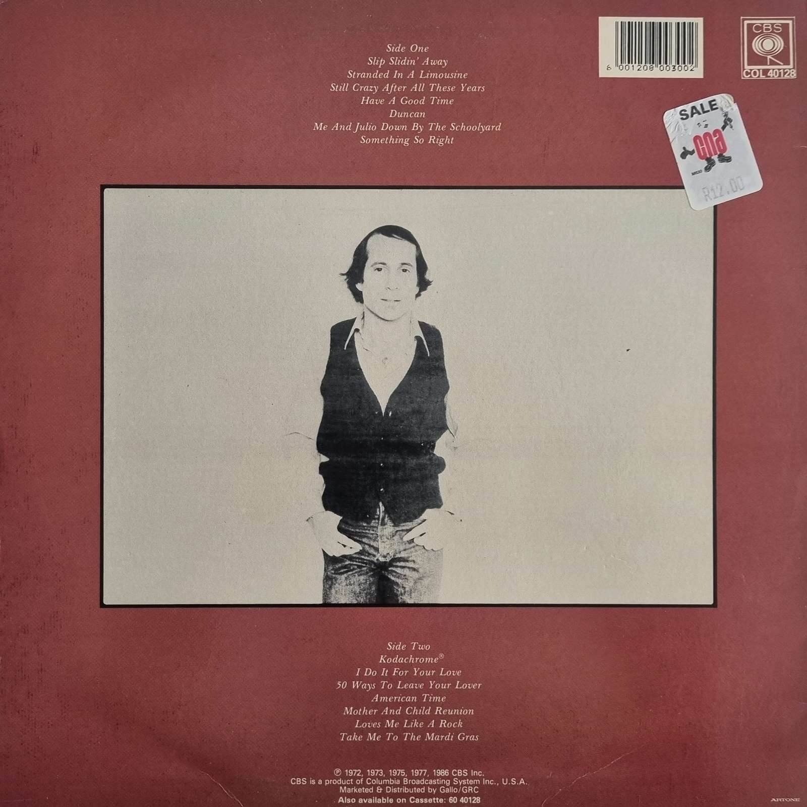 Paul Simon - Greatest Hits, Etc. (LP)
