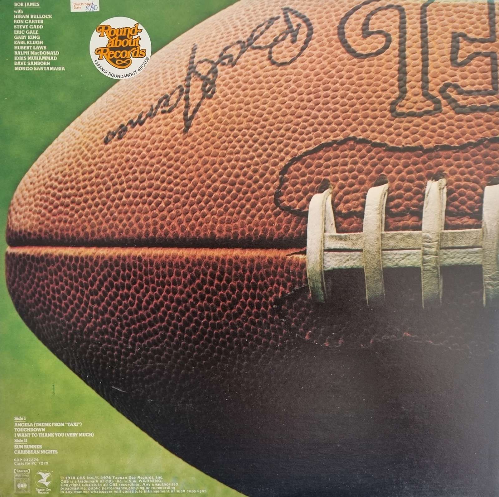 Bob James - Touchdown LP