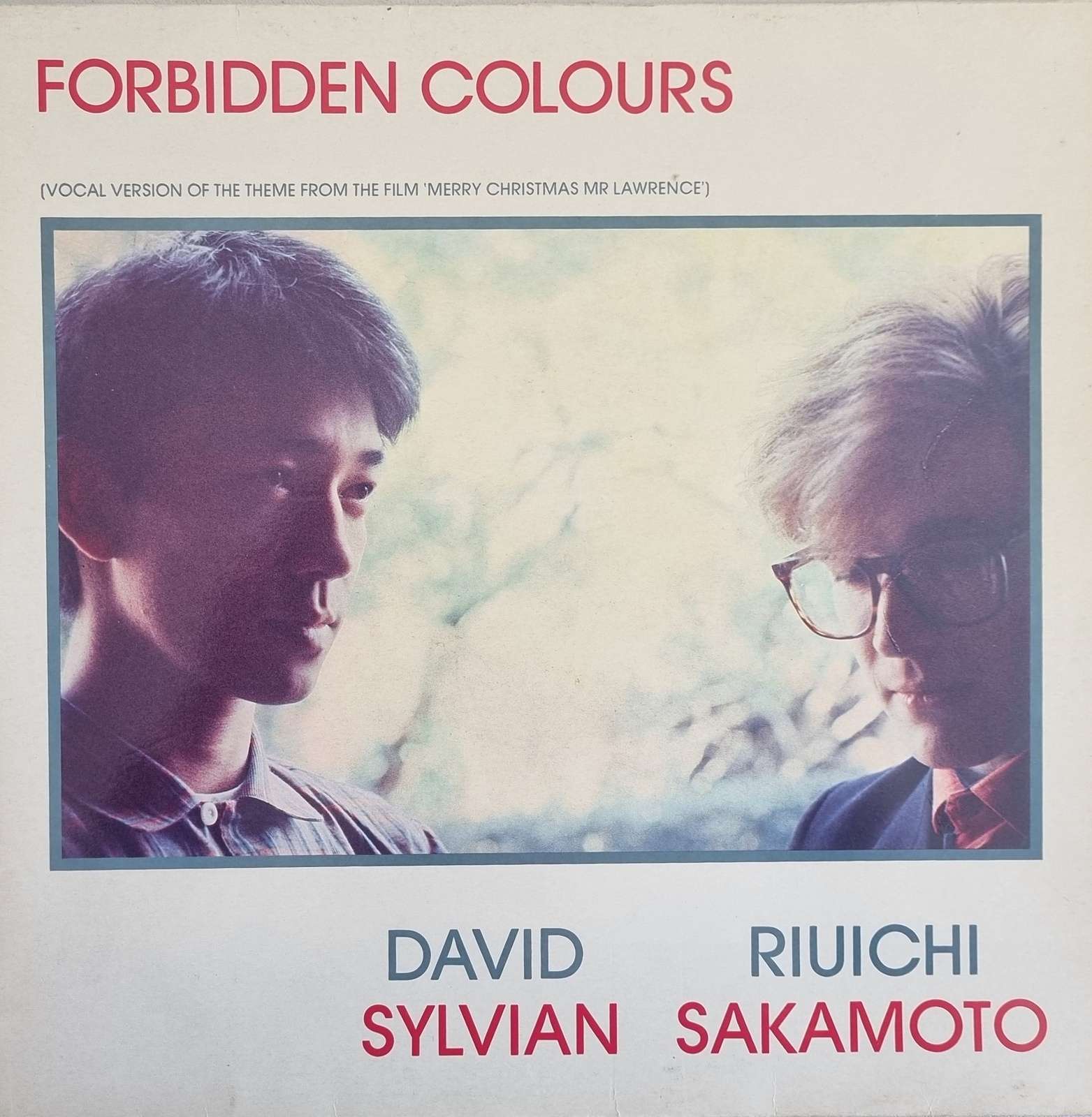 David Sylvian Riuichi Sakamoto - Forbidden Colours