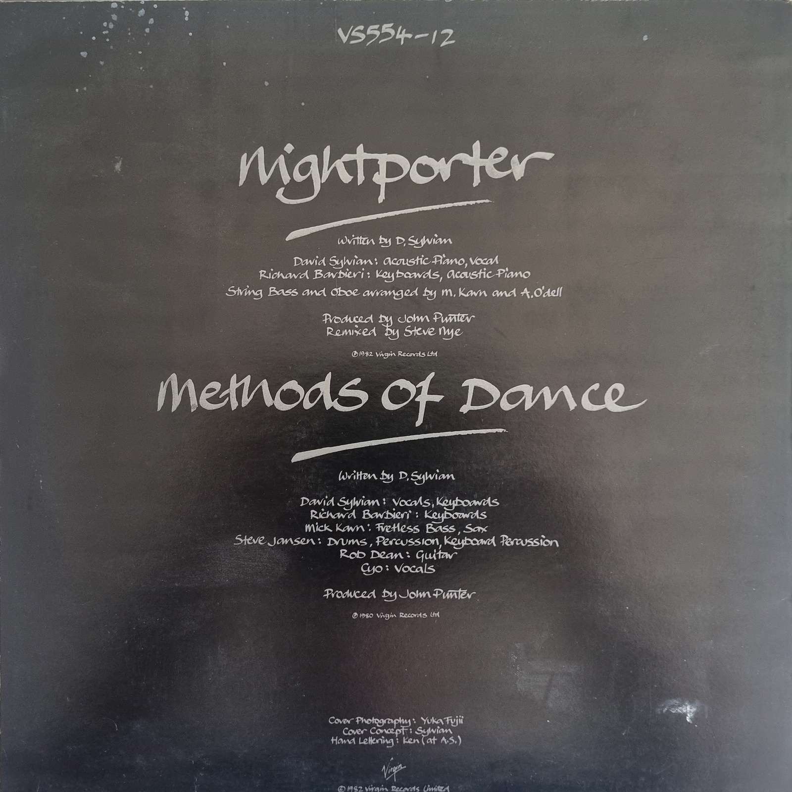 Japan - Nightporter 12 inch single