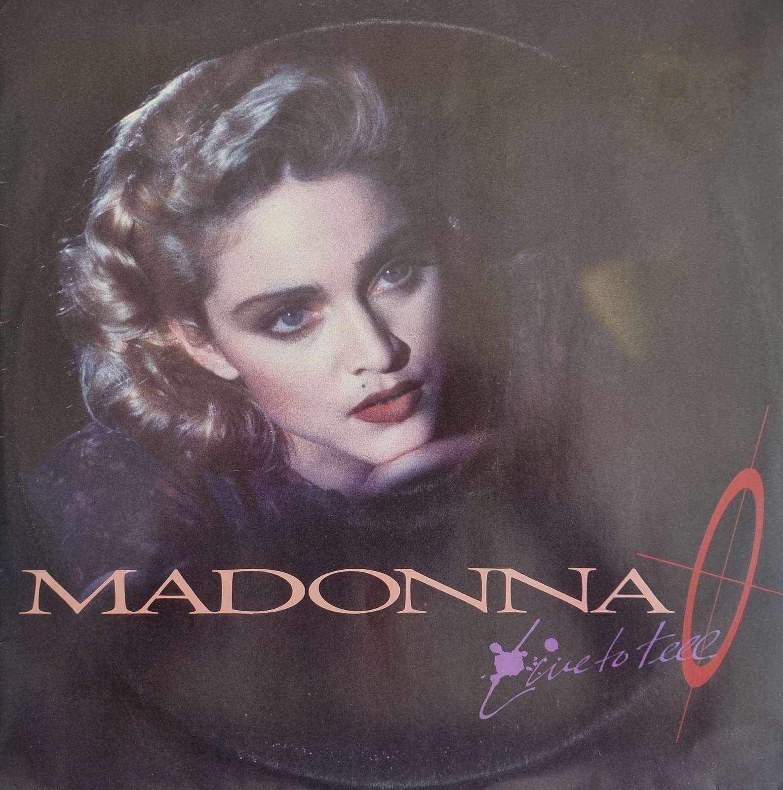 Madonna - Live to Tell 12 inch single