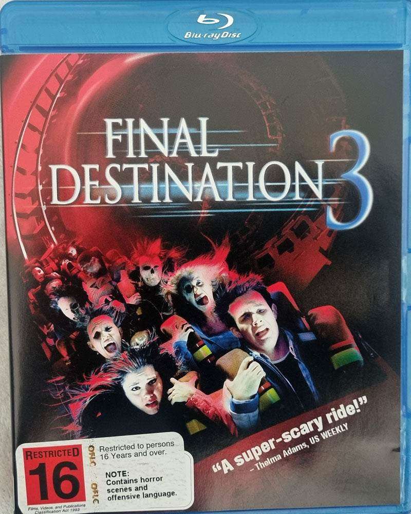 Final Destination 3 Blu Ray