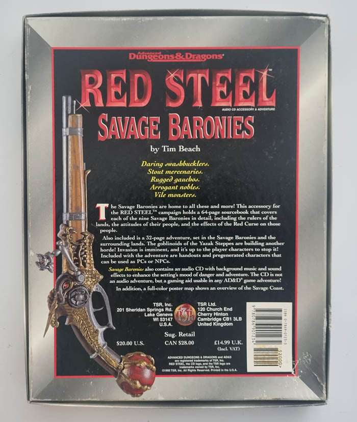 Advanced Dungeons and Dragons: Red Steel - Savage Baronies