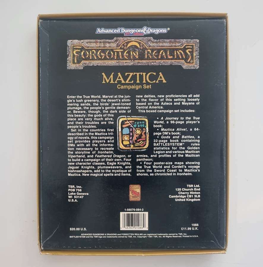 Advanced Dungeons and Dragons: Forgotten Realms - Maztica