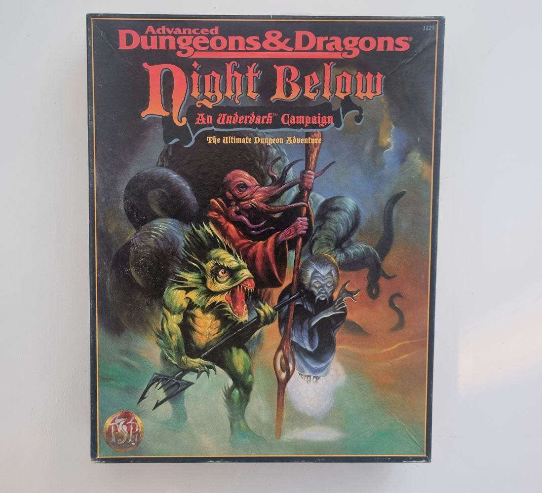 Advanced Dungeons and Dragons: Night Below - An Underdark Campaign