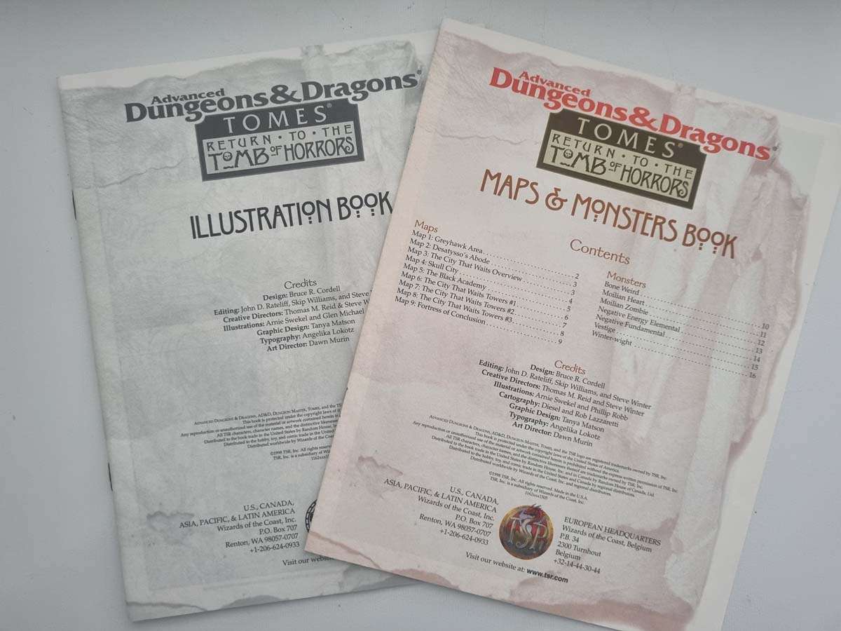 AD&D: Tomes - Return to the Tomb of Horrors
