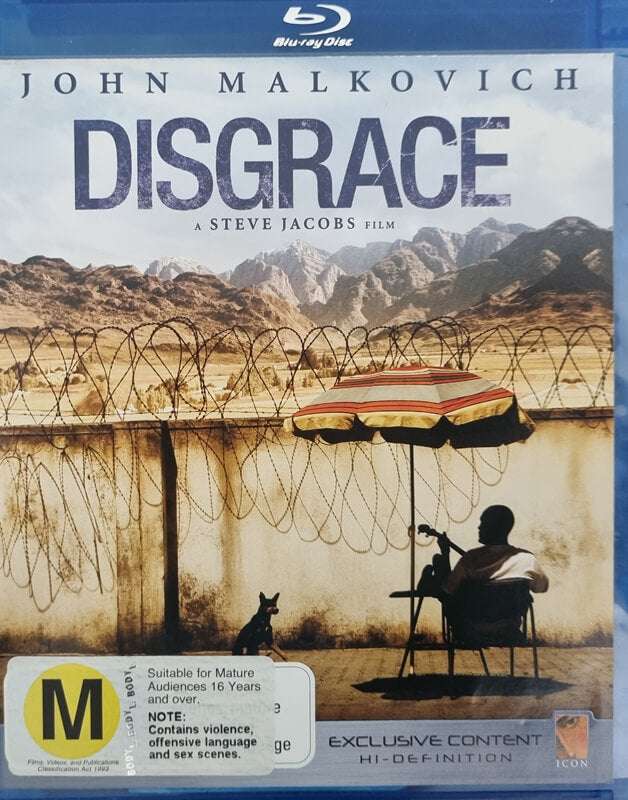 Disgrace Blu Ray