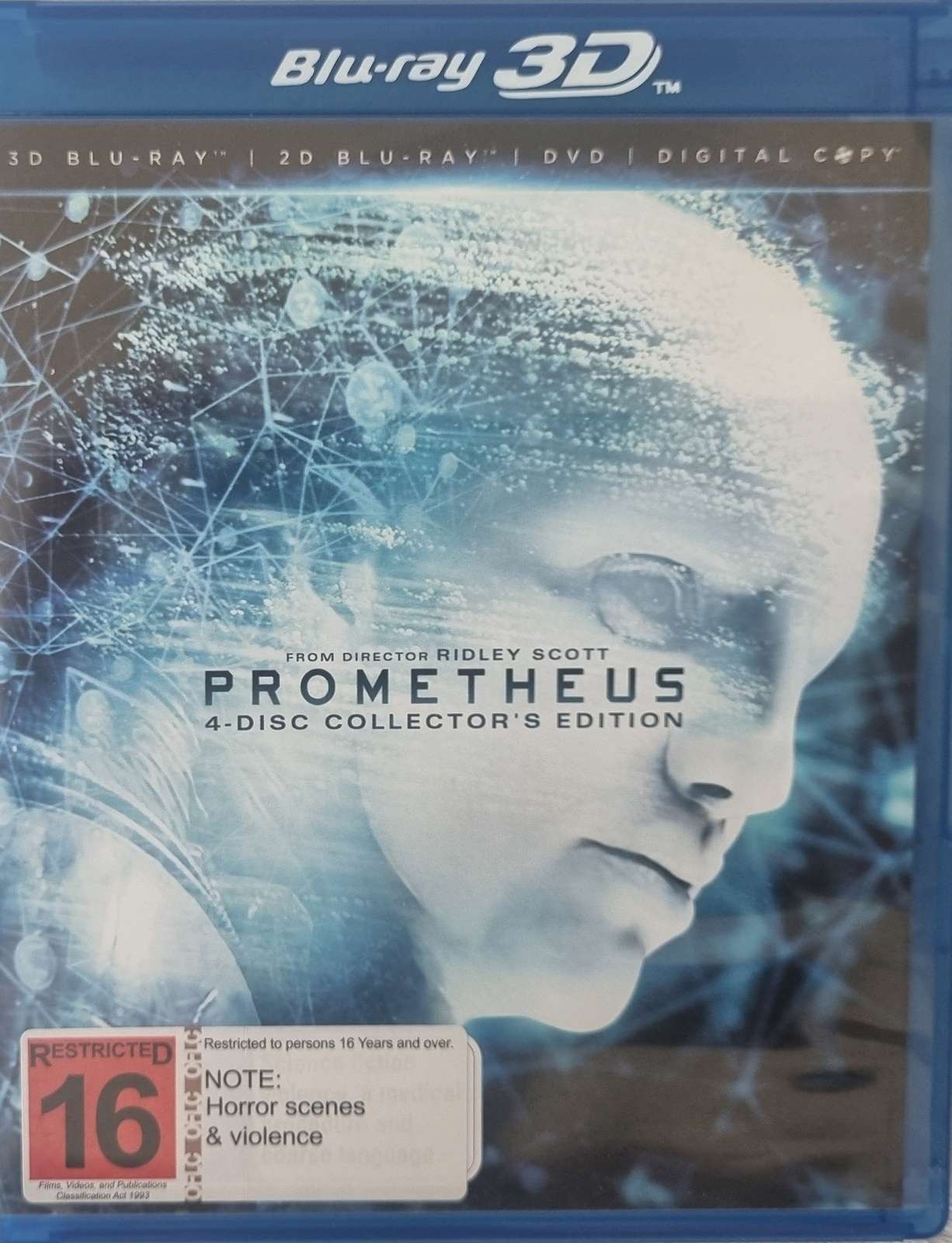 Prometheus Blu Ray 3D + Blu-ray